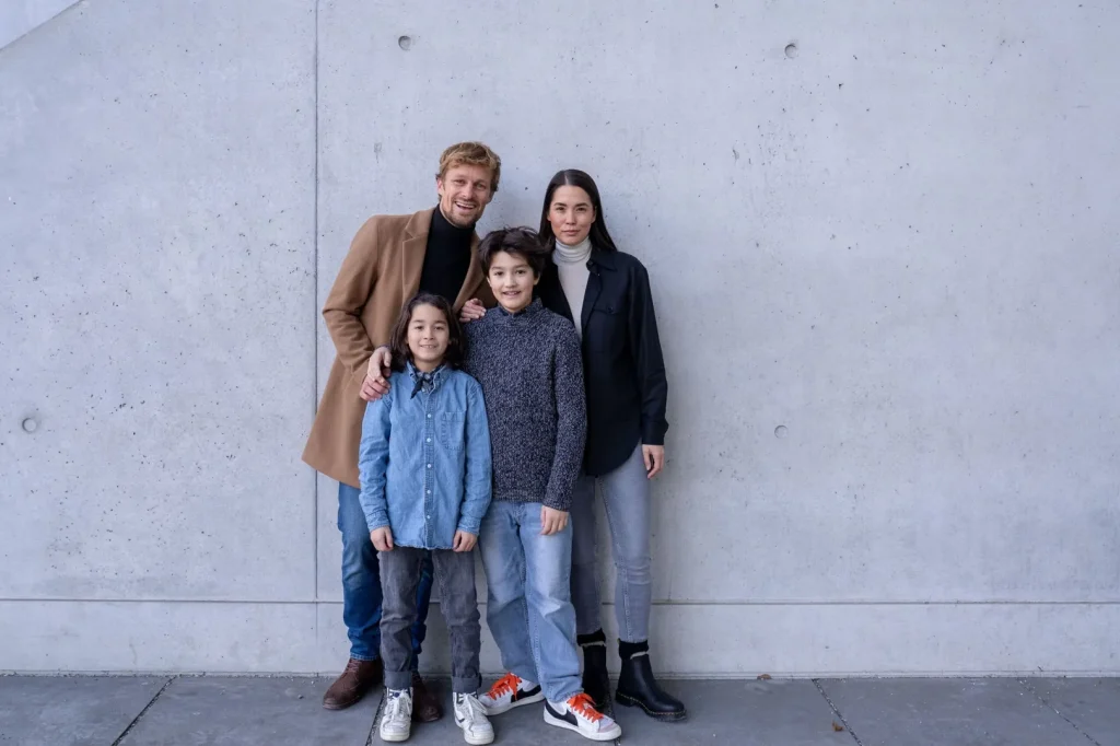 Jasmin & Andi mit Kindern